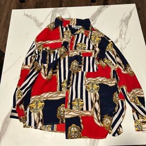 nautical button down